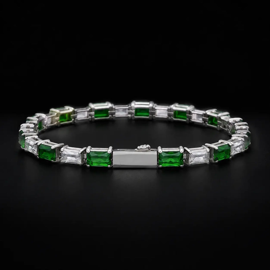Natural stone vs glass vs cubic zirconia – authentic L&X cubic zirconia bracelet