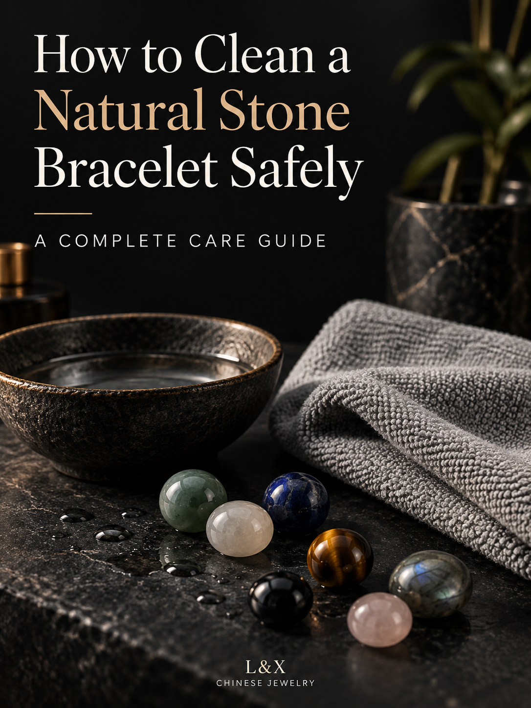 How to clean a natural stone bracelet safely – L&X Jewelry Journal