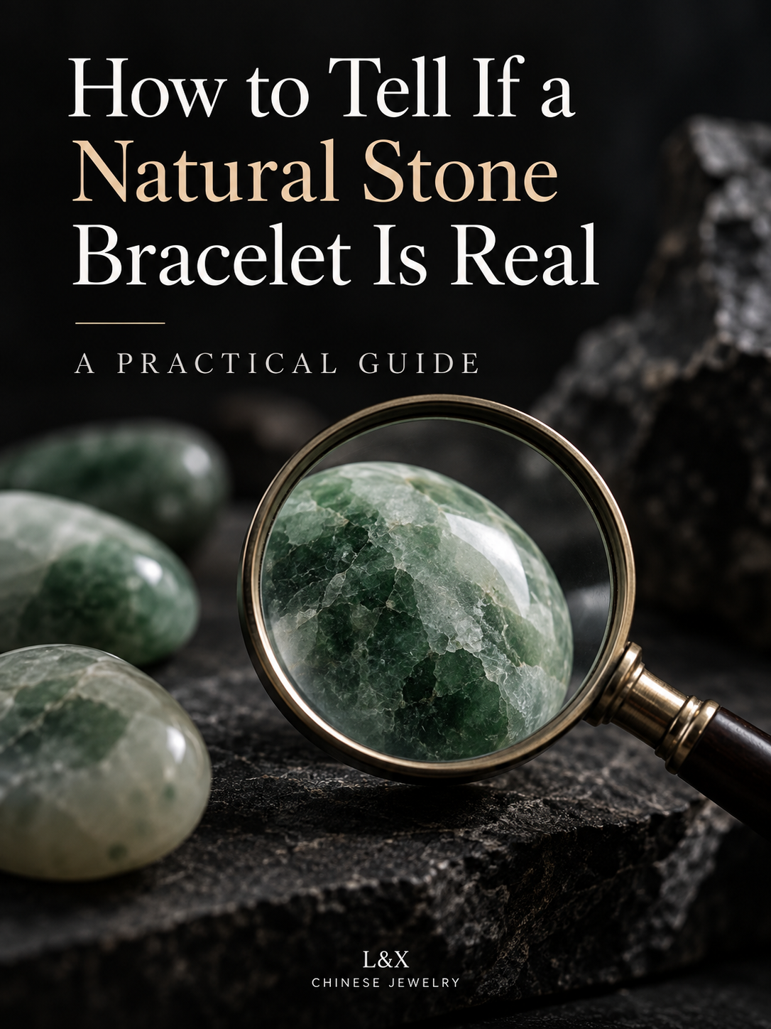How to tell if a natural stone bracelet is real – L&X Jewelry Journal