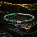 L&X Green Liuli Hematite Bracelet – 4MM Handcrafted Bracelet for Men & Women