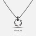Möbius strip xiang lian high-end fashion hip-hop necklace(Buy 1 Get 1 Free)