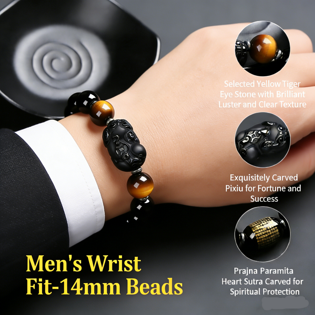 Black Pixiu Lucky Bracelet