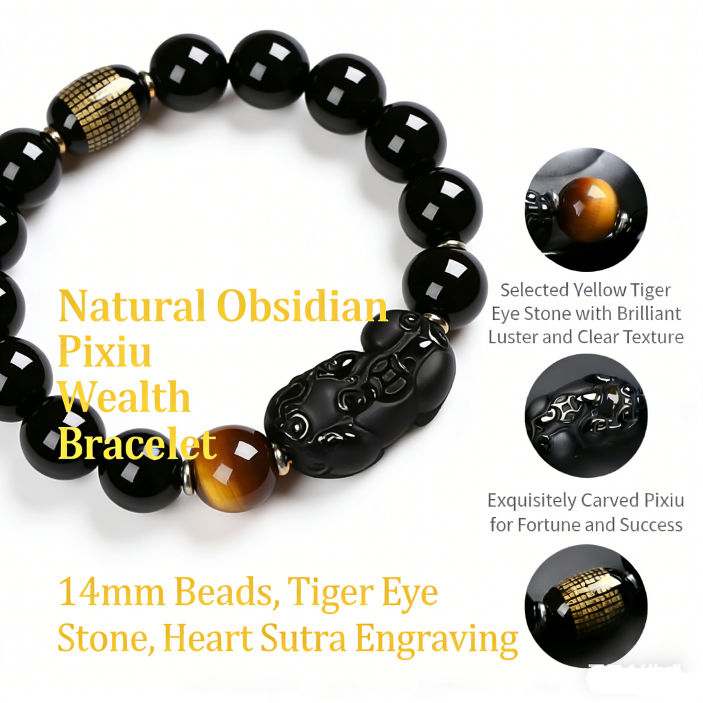 Pixiu Lucky Bracelet for Men Women