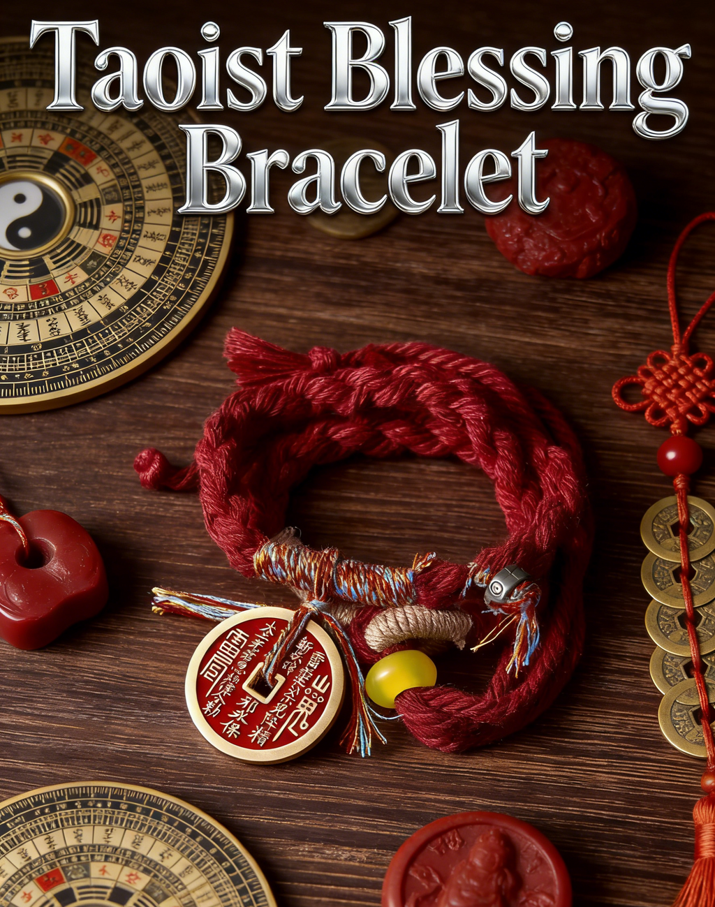 Taoist Blessing Lucky Bracelet