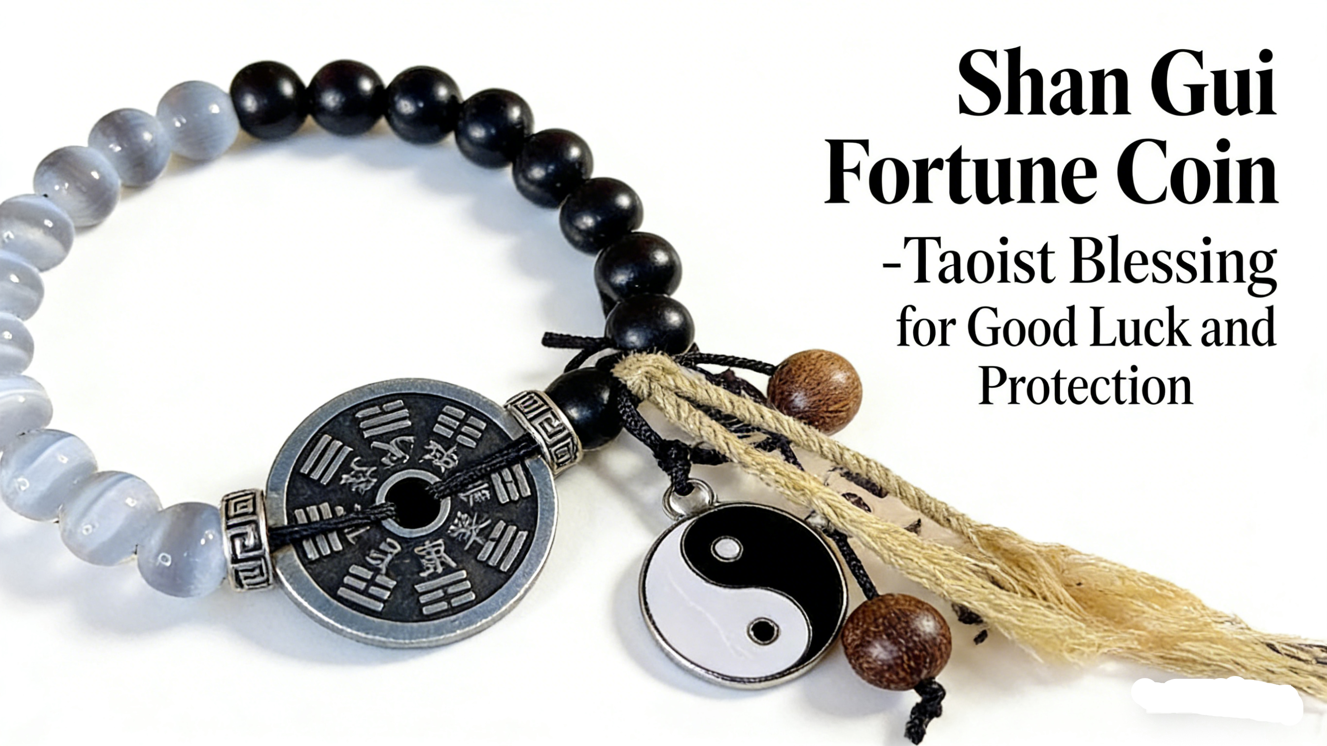 Taoist Luck Coin Bracelet
