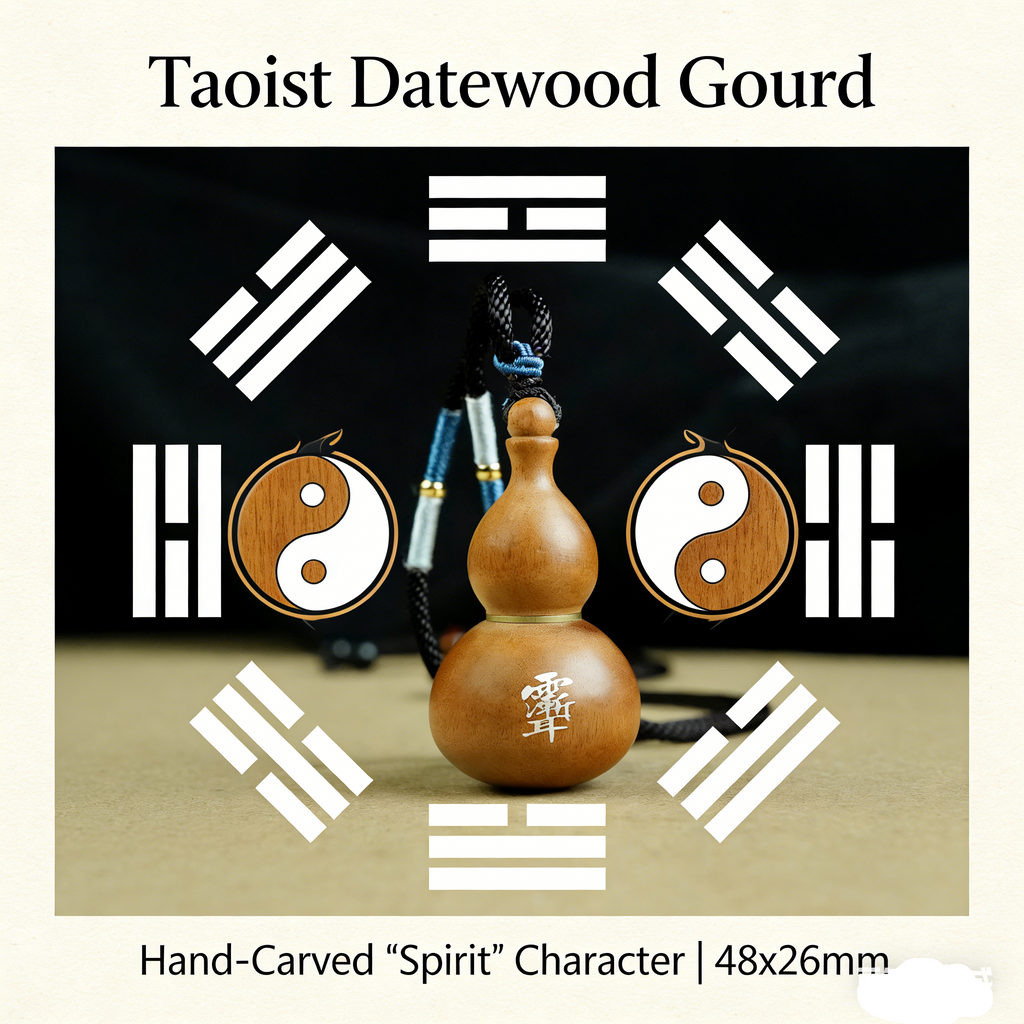 Taoist ornaments ethnic jewelry Chinese Taoist gourd jewelry feng shui Daoist jewelry