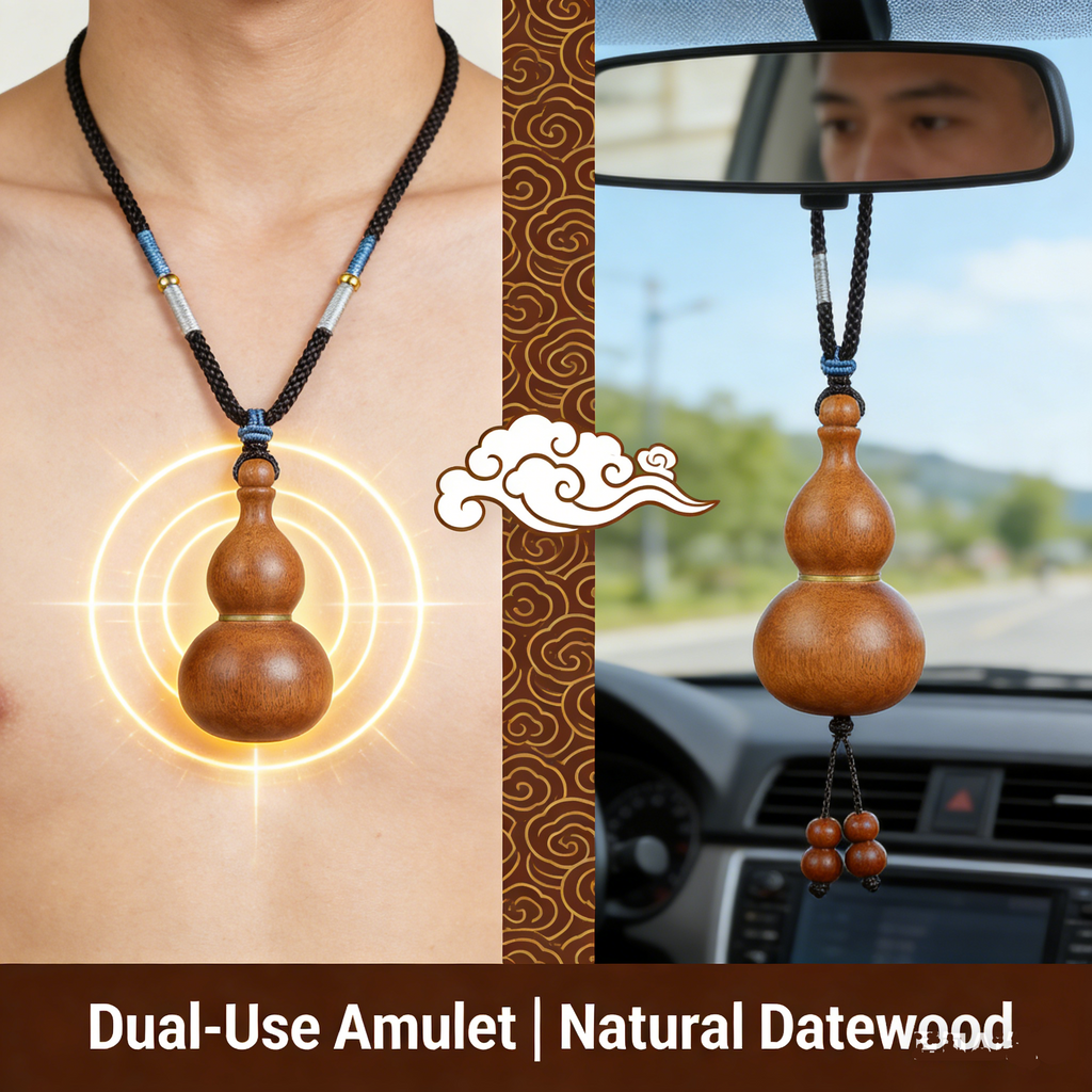 Taoist ornaments ethnic jewelry Chinese Taoist gourd jewelry feng shui Daoist jewelry