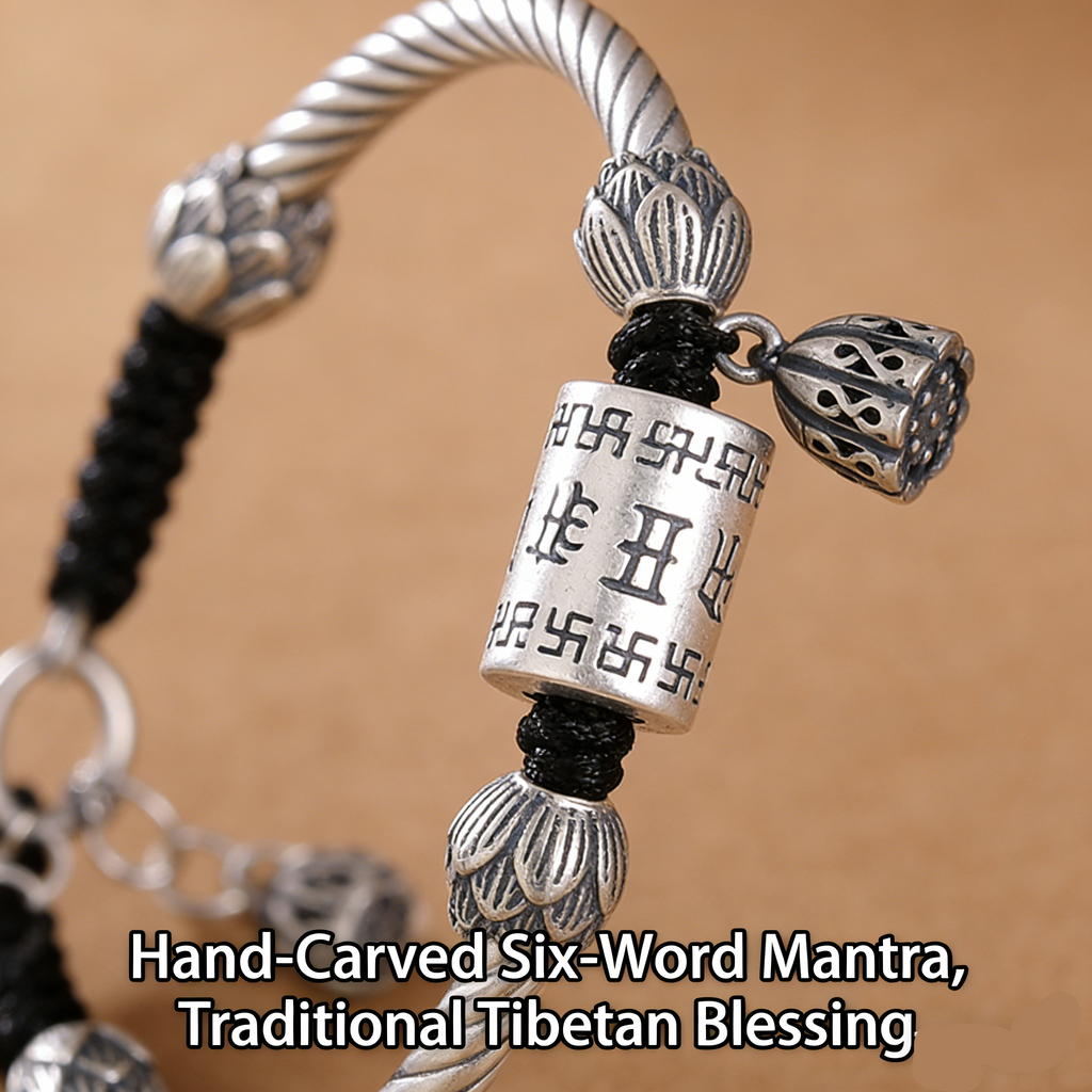 Tibetan blessing bracelet 