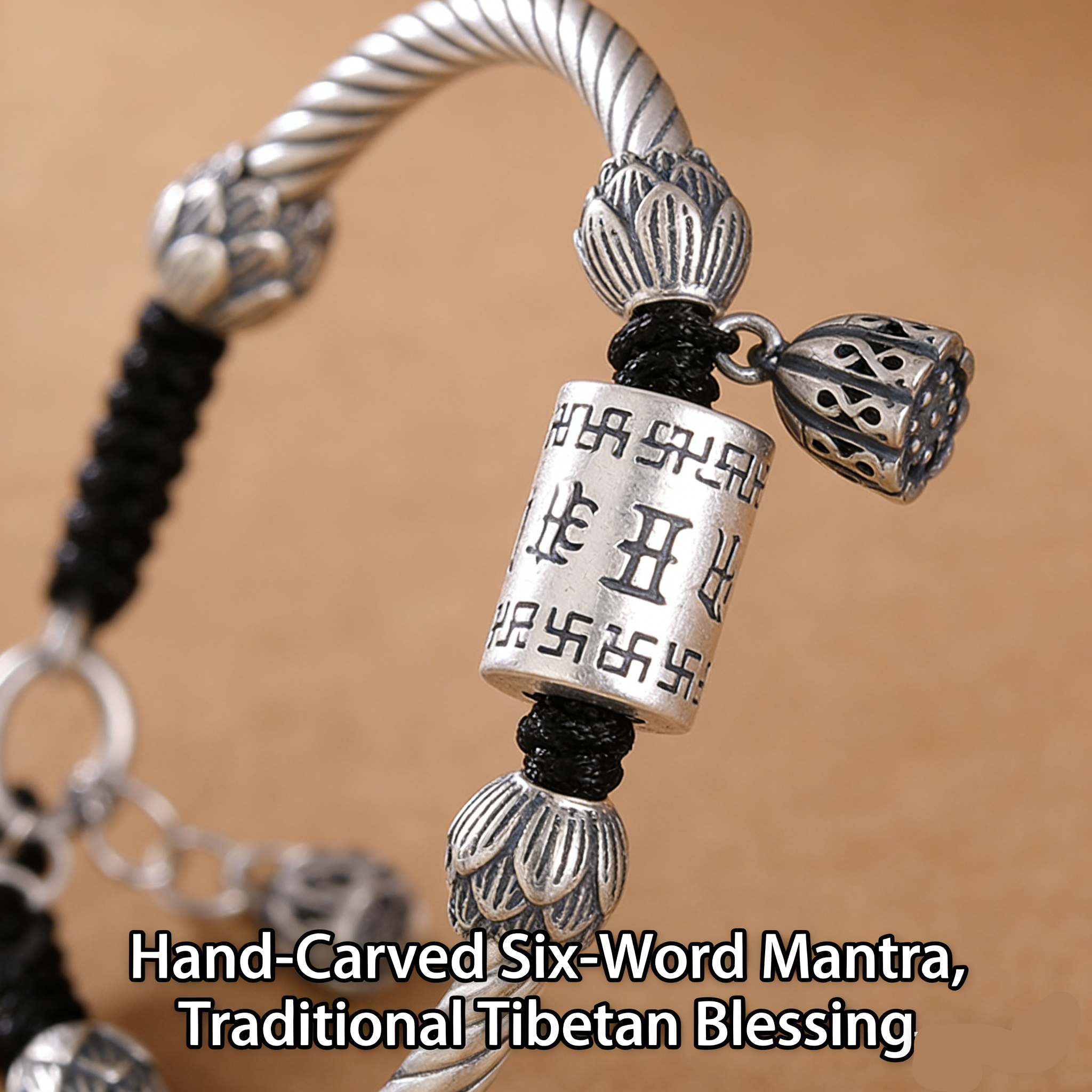 Tibetan blessing bracelet 