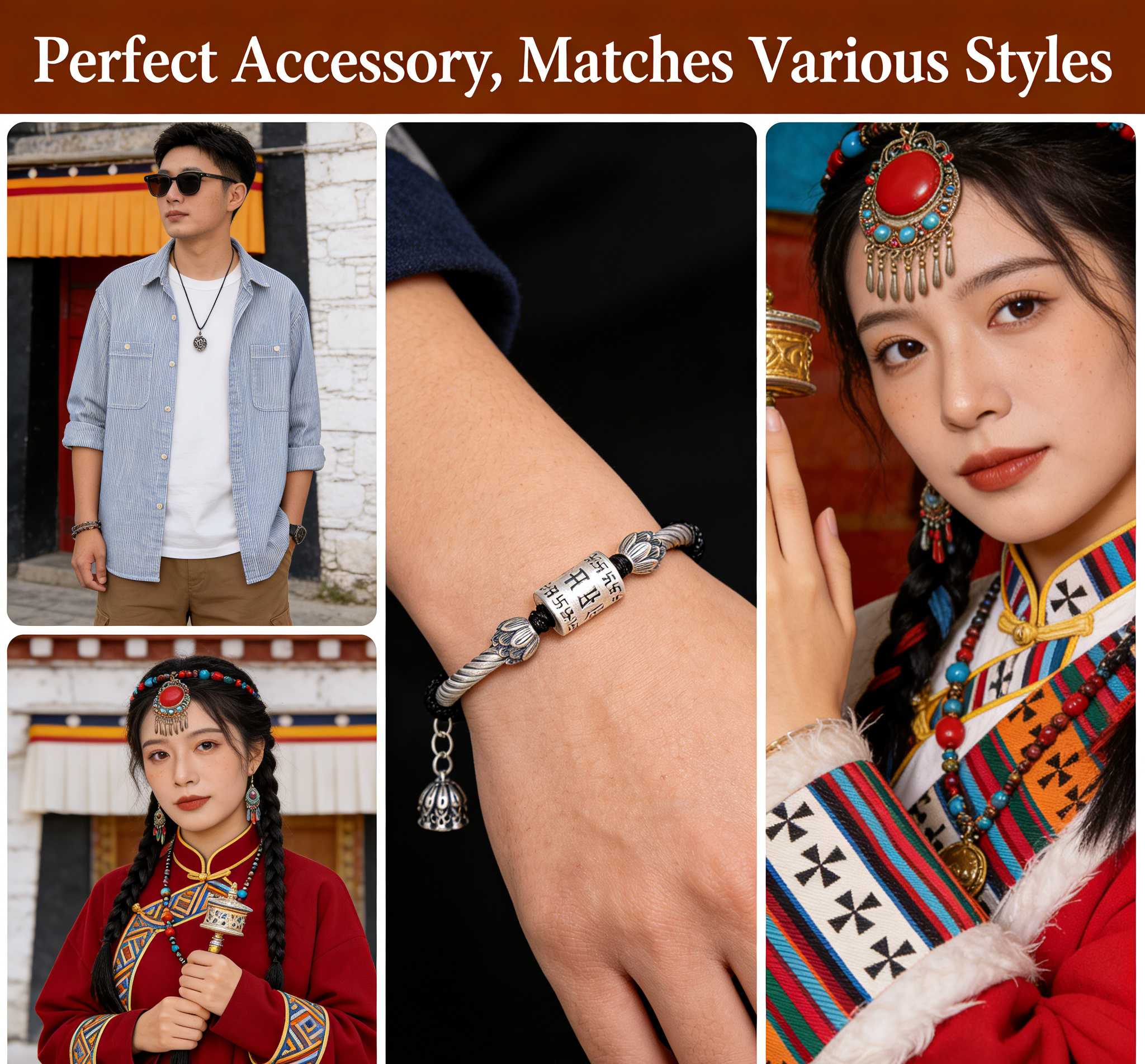 Tibetan bracelet For men