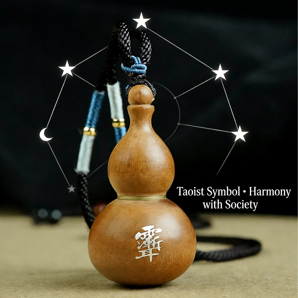 Taoist ornaments ethnic jewelry Chinese Taoist gourd jewelry feng shui Daoist jewelry